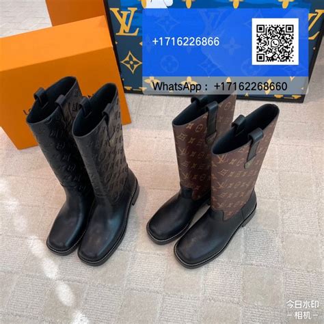 louis vuitton monogram boots 2015|louis vuitton chunky boots.